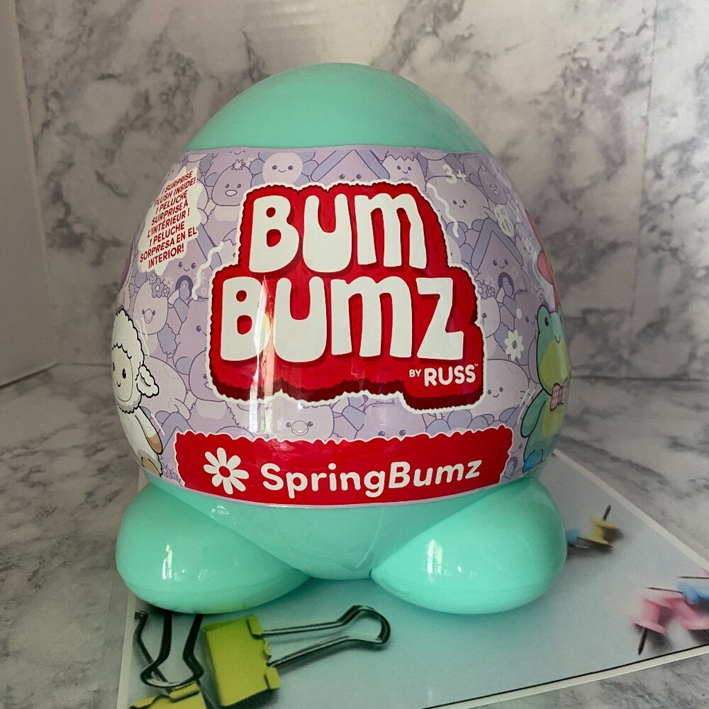 Bum Bumz surprise plush new